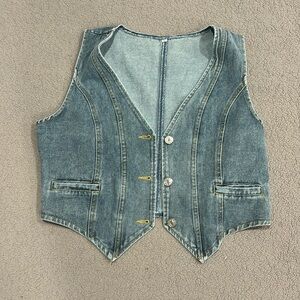 Tank Jean Vest